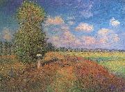 Claude Monet Sommer. Klatschmohnfeld oil painting reproduction